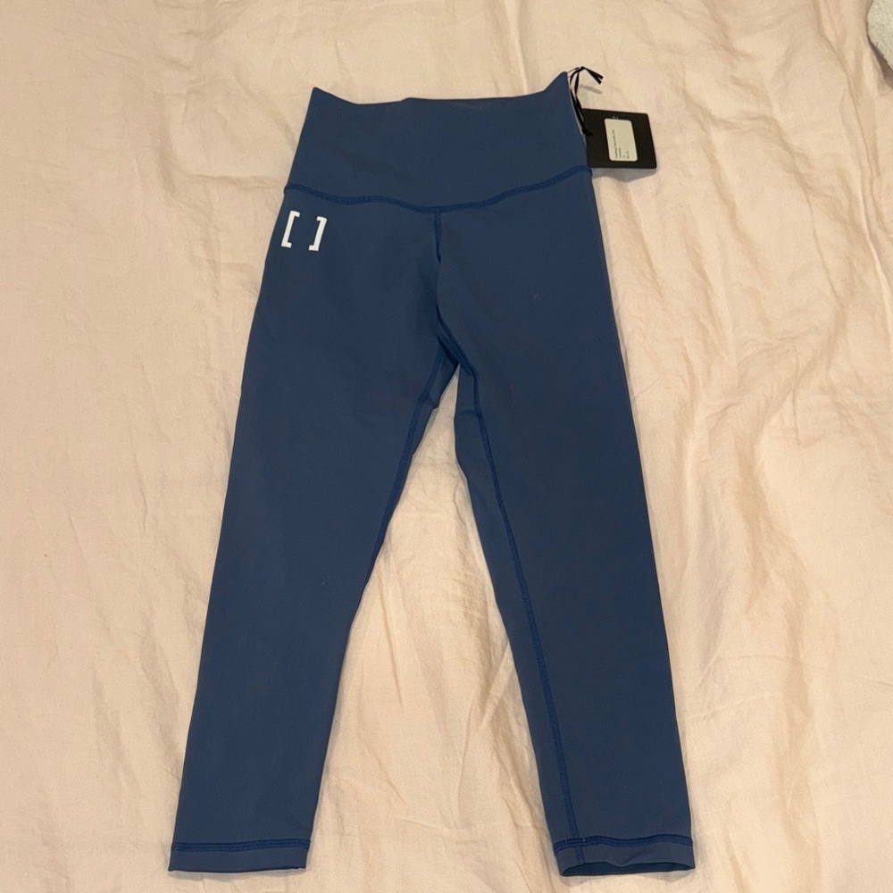 Solidcore Blue High-Waist Performance Leggings